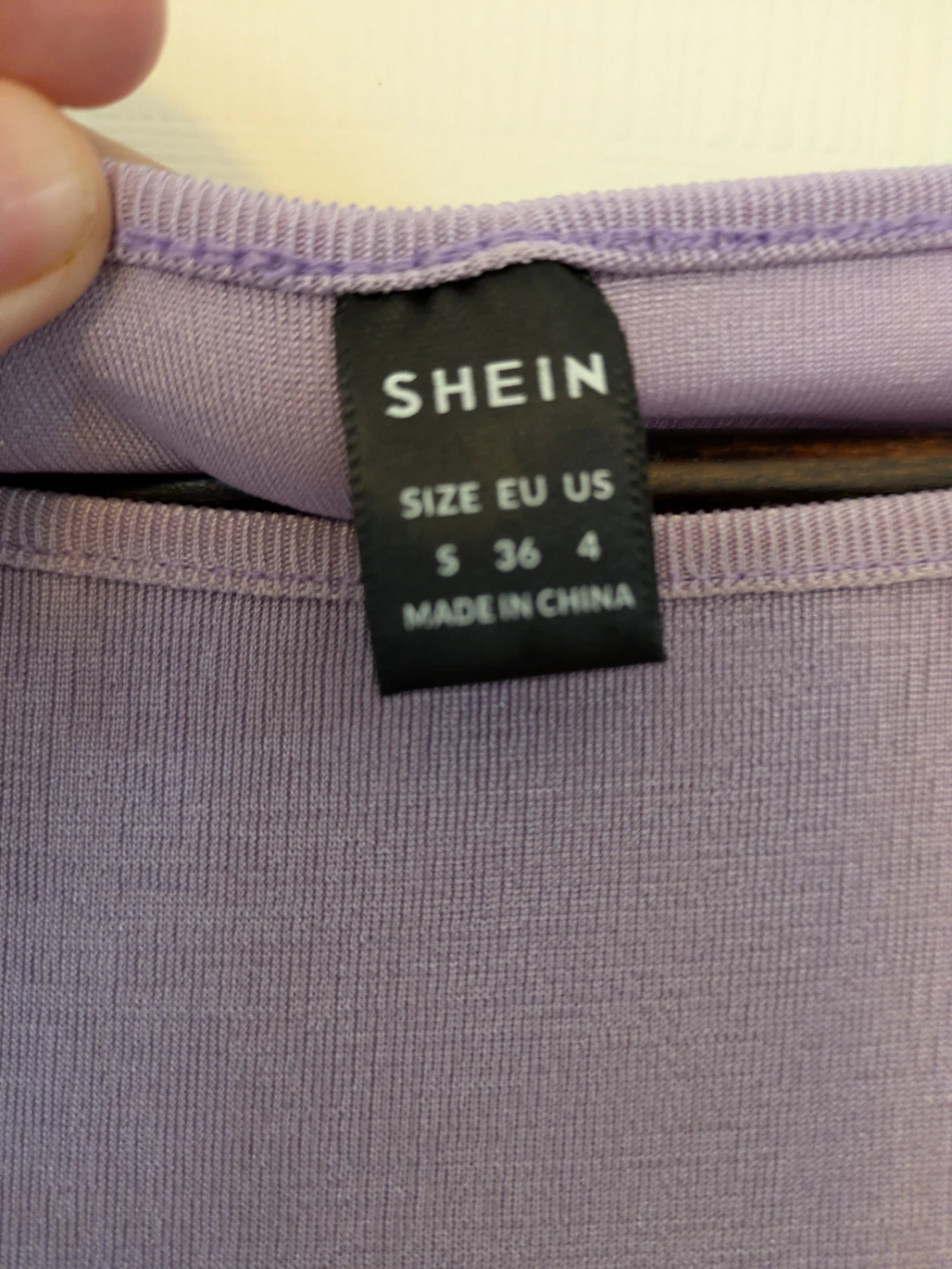 Shein Lavender Ruched Dress with Rhinestone Embellishments - photo 4