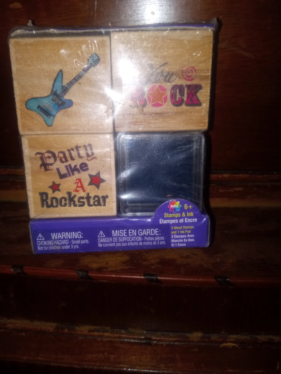 Delta Creative Mini Stamp Set - Rockstar
