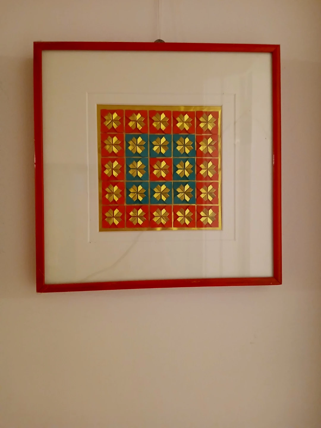 Framed hand crafted paper artwork - photo 3