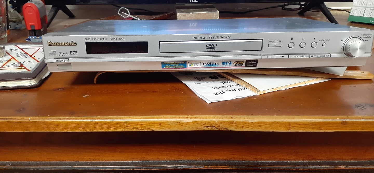 Panasonic Progressive Scan DVD/CD Player