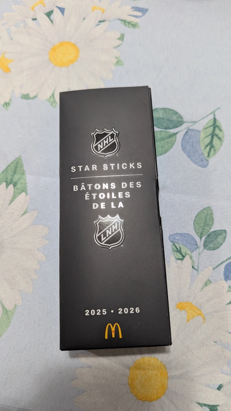 NHL Star Sticks Bâtons Des Étoiles de la McDonald's 2025-2026 - photo 2