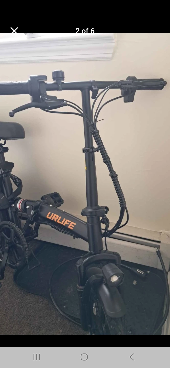 URLIFE Folding Electric Bike with Charger - photo 2