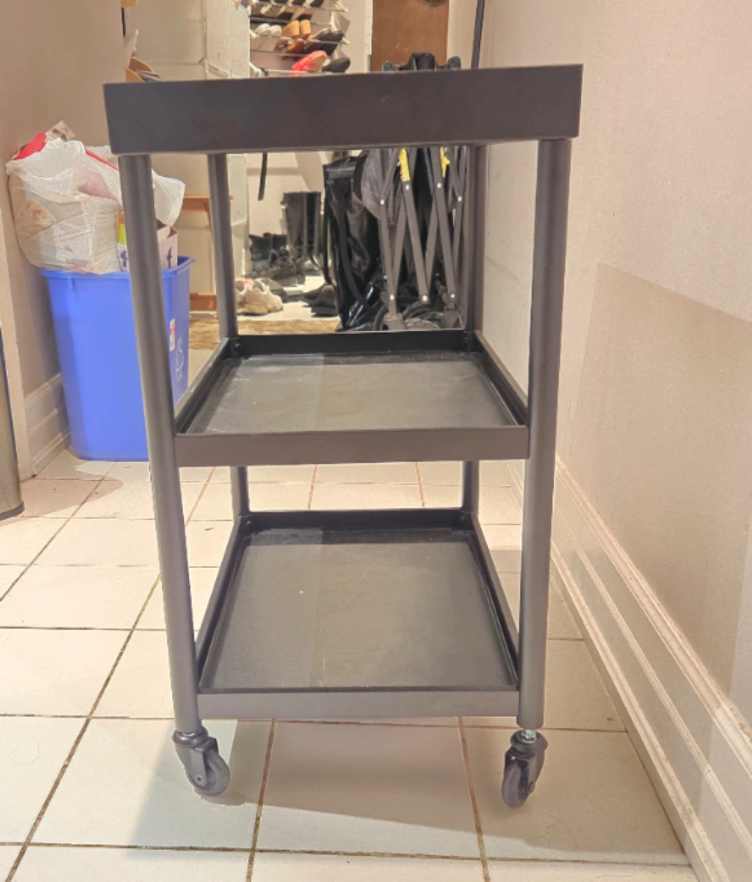 3-Tier Rolling Utility Cart - photo 2
