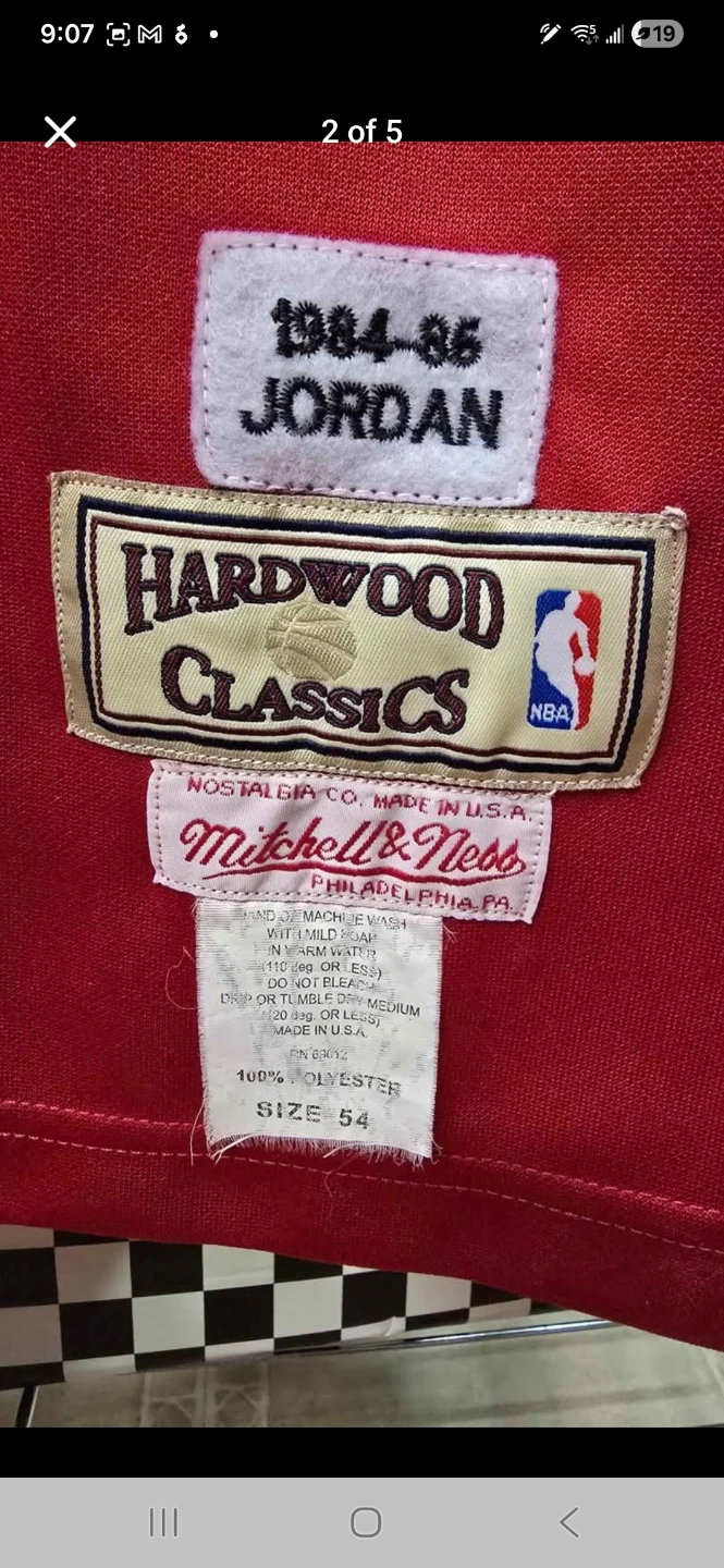 Vintage Jordan 23 Bulls jersey sale Very rear 1984-86 - photo 2