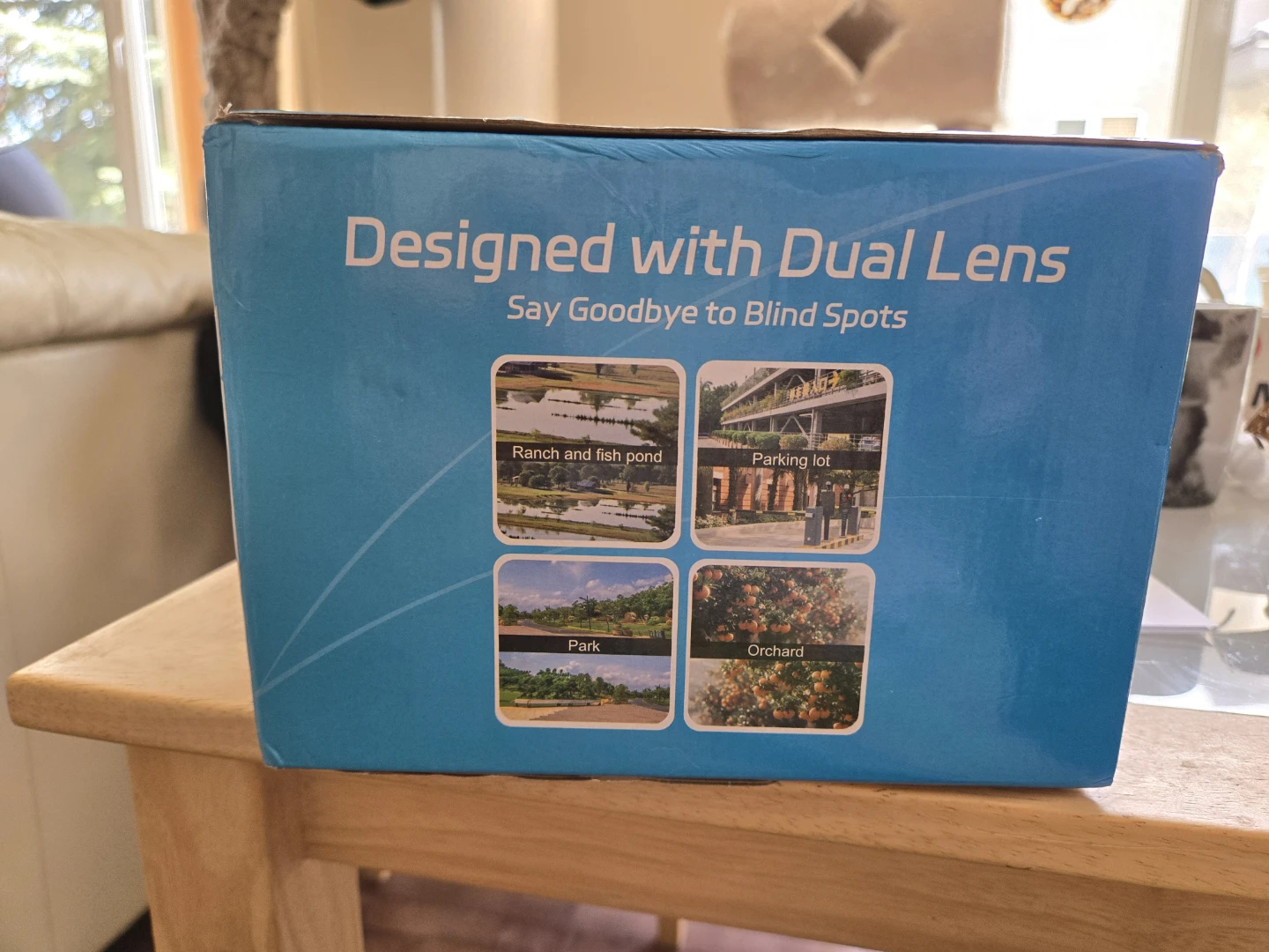 V380 MAX 4K Dual Lens Solar Security Camera 2160P - photo 2