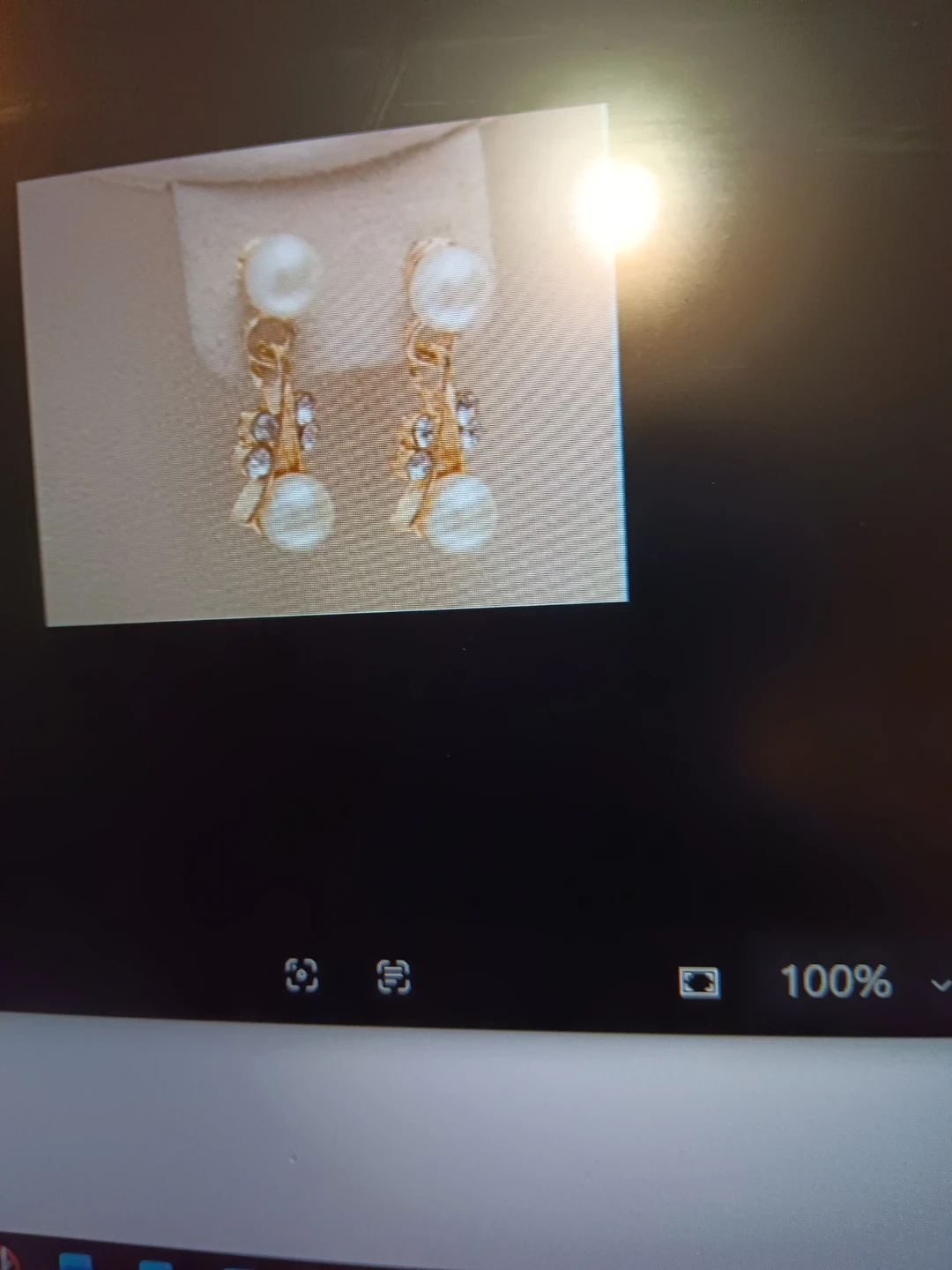 Pearl and Crystal Drop Earrings