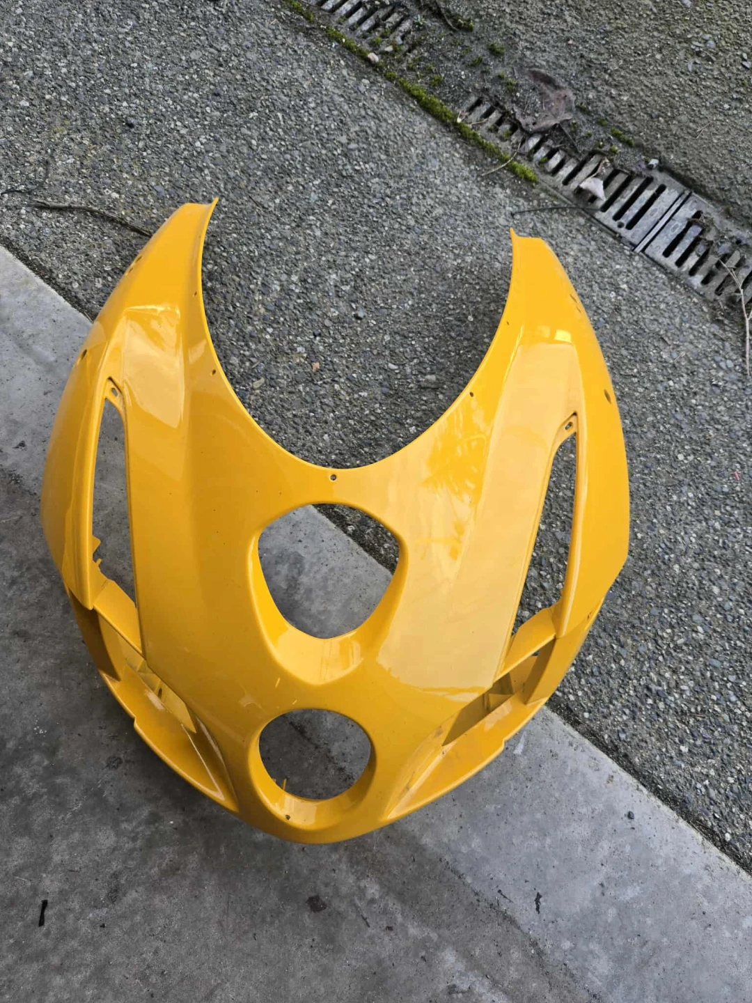 Yellow Ducati Superbike Fairing Body Panels - photo 2