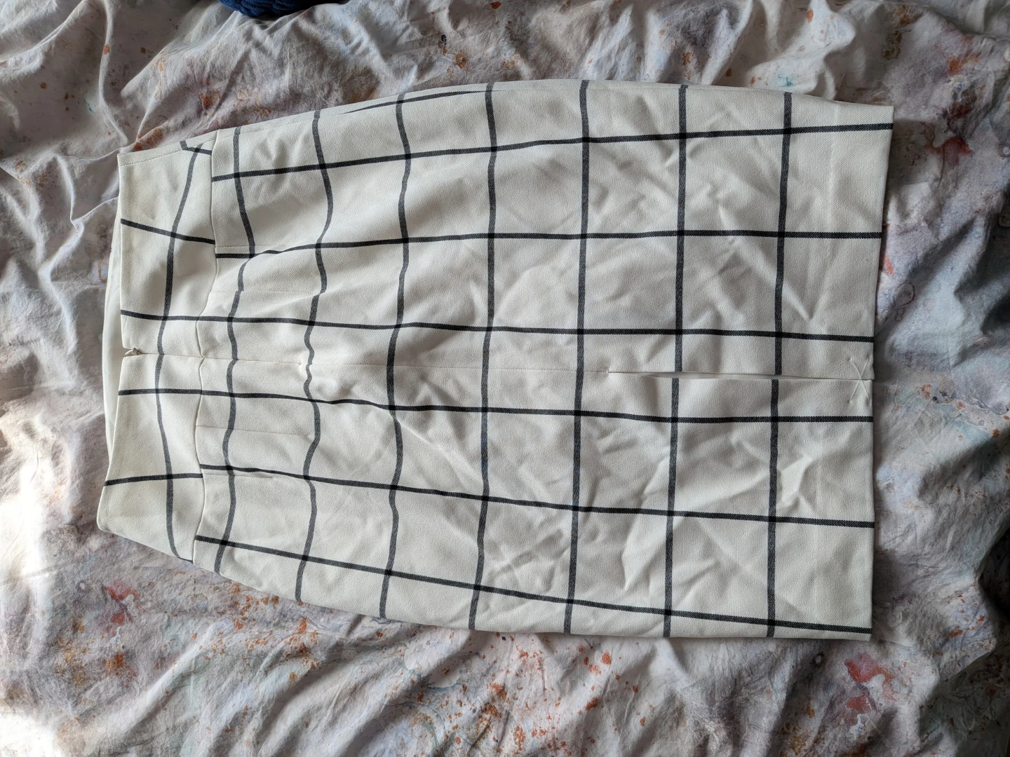 EXPRESS Women's White/Black Pencil Skirt Size 2 - photo 2