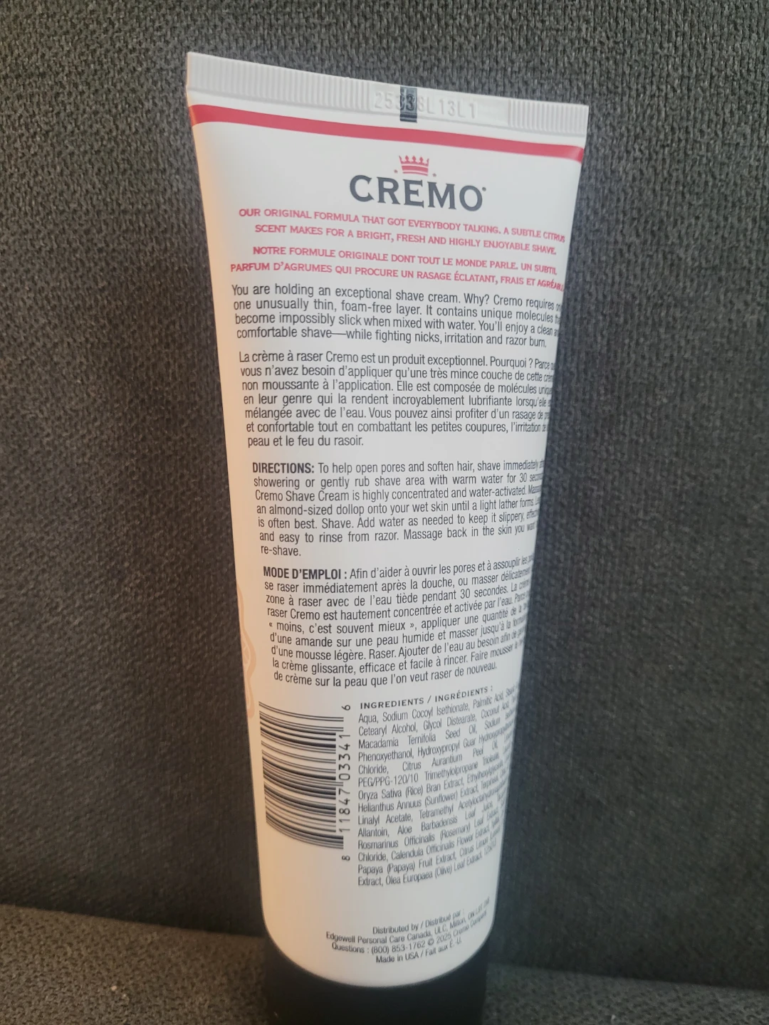 Cremo Original Shave Cream, 6 FL OZ / 177 mL - photo 2