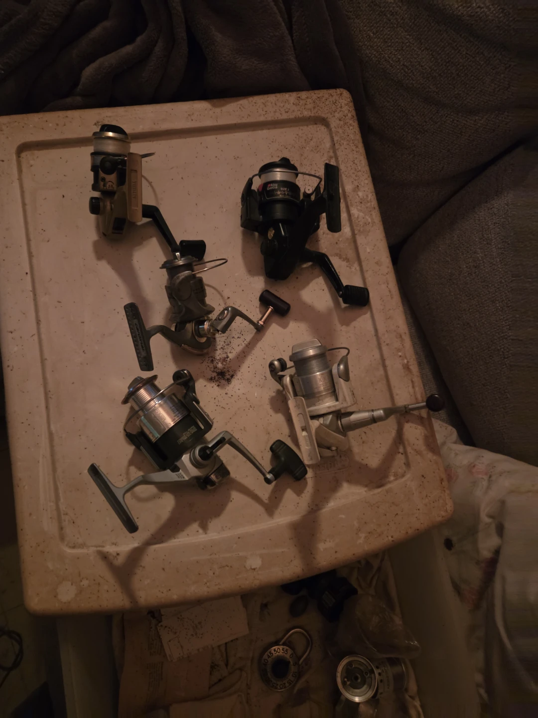 Fishing Reel and Rod Lot
