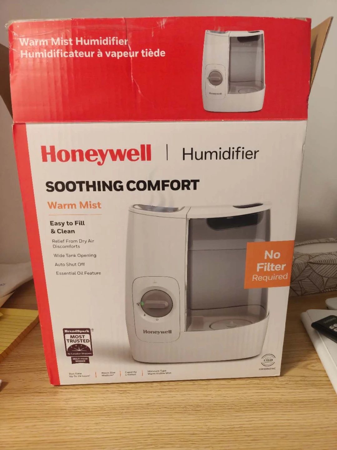 Honeywell Warm Mist Humidifier
