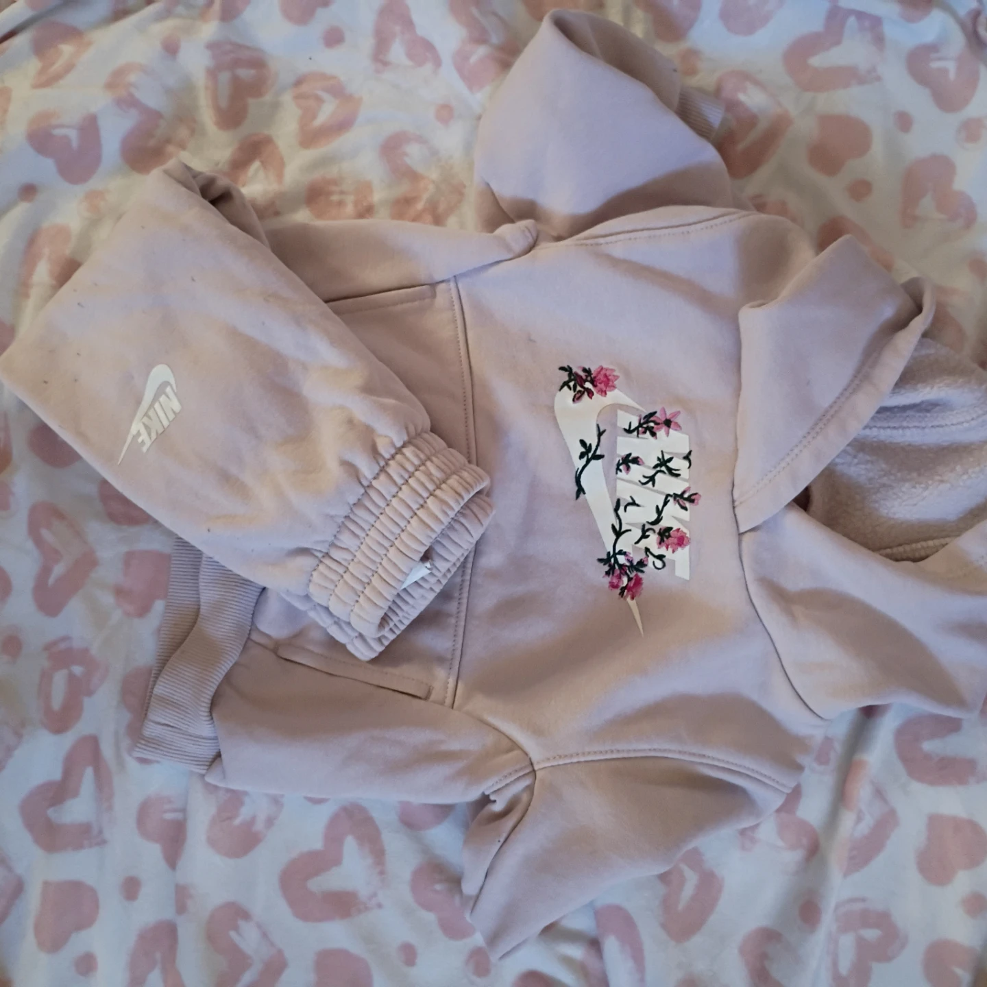 Kids Nike Fleece Hoodie & Pants Set 2t - photo 4