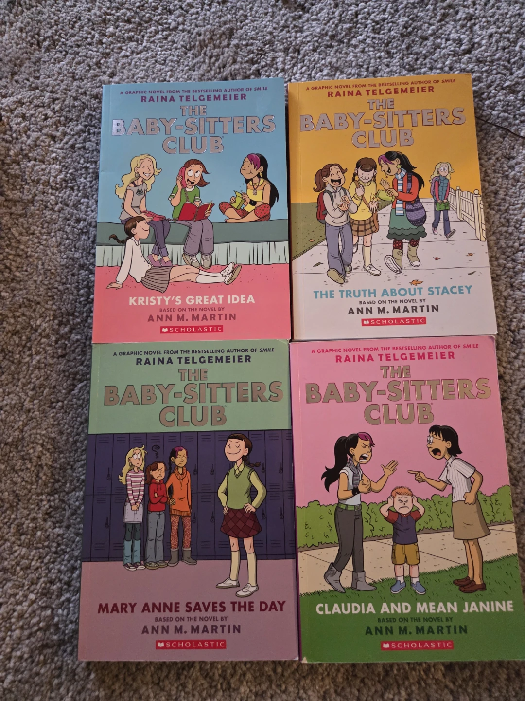 The original babysitters club, the first four books.