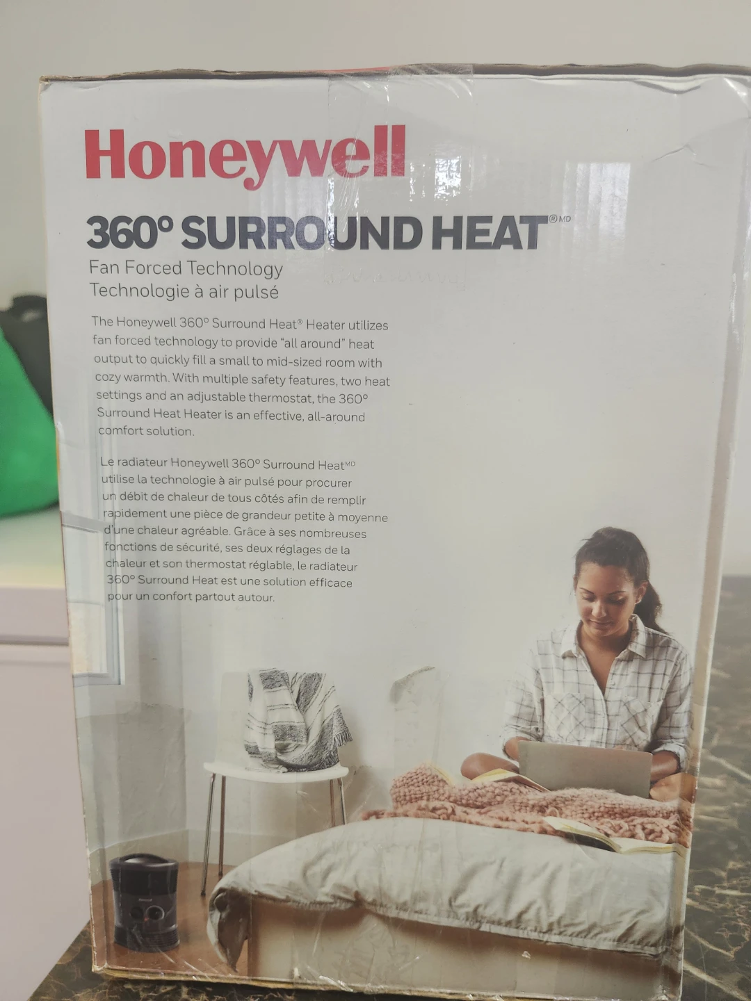 Honeywell 360° Surround Heat Fan Forced Heater - photo 3