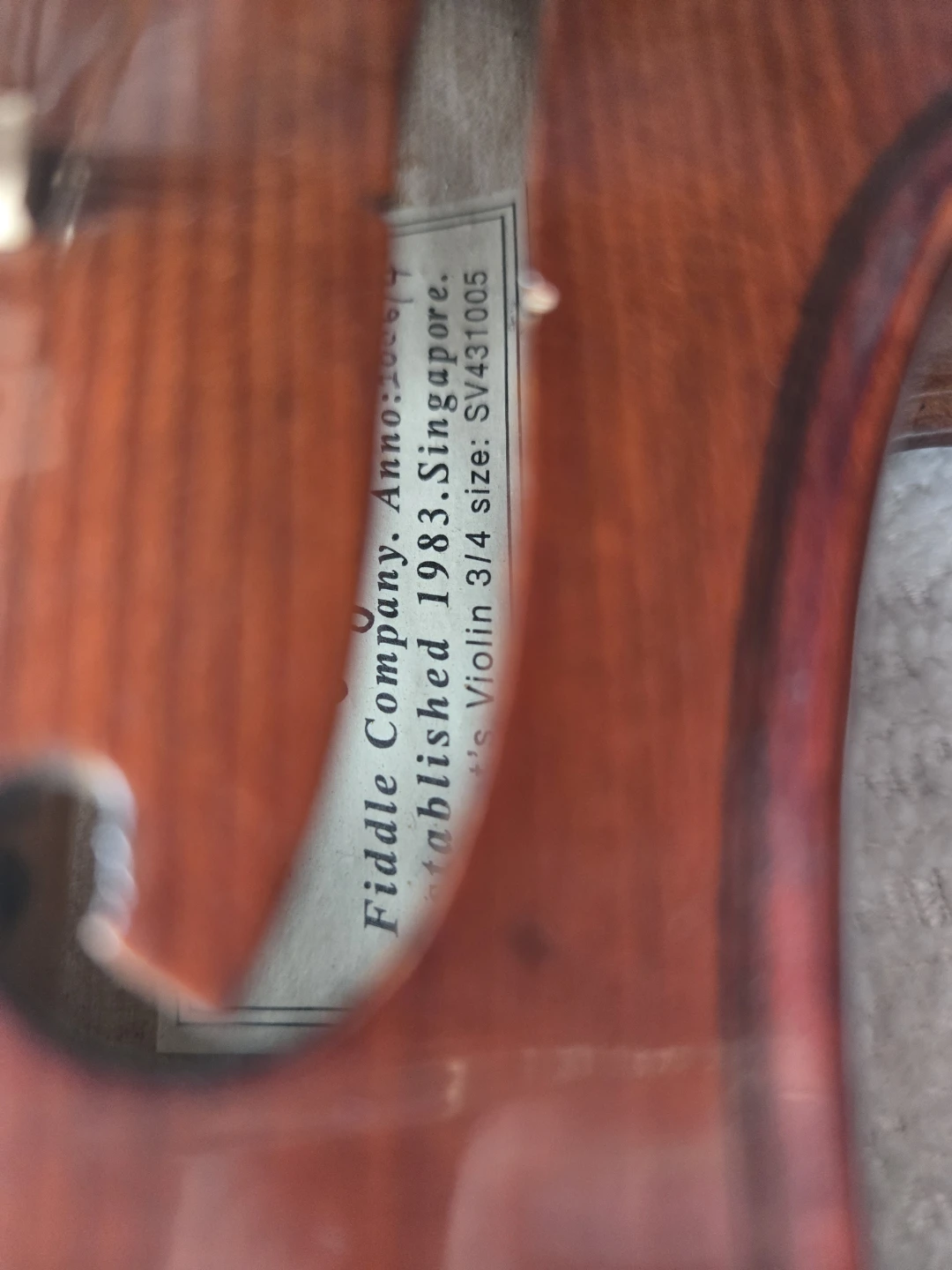 Synwin 3/4 Size Violin with Case, Bow and shoulder rest - photo 5