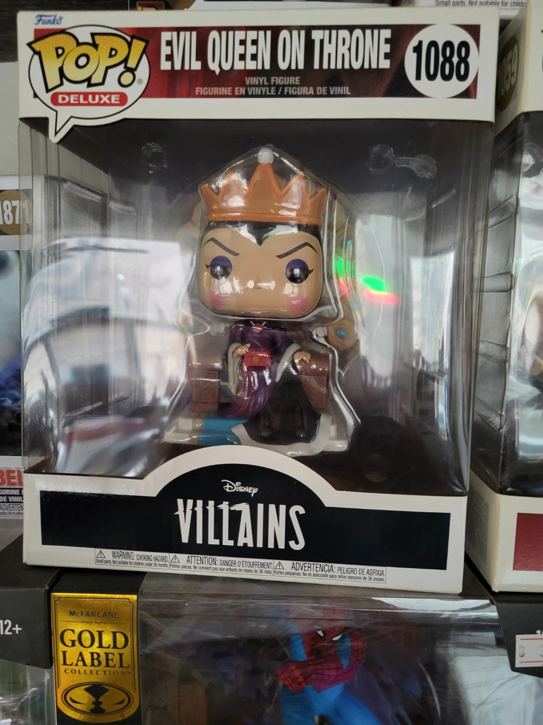 Funko Pop! Deluxe Evil Queen on Throne #1088 Vinyl Figure