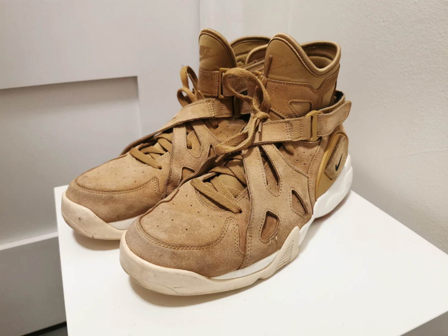 Nike Air Unlimited Flax Wheat Brown Shoes size 12