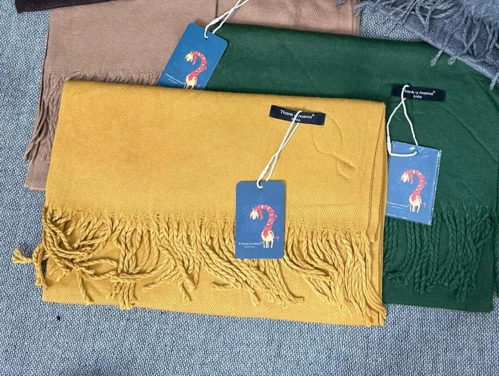 (new with tag) Mustard Yellow Scarf with Fringe - photo 2
