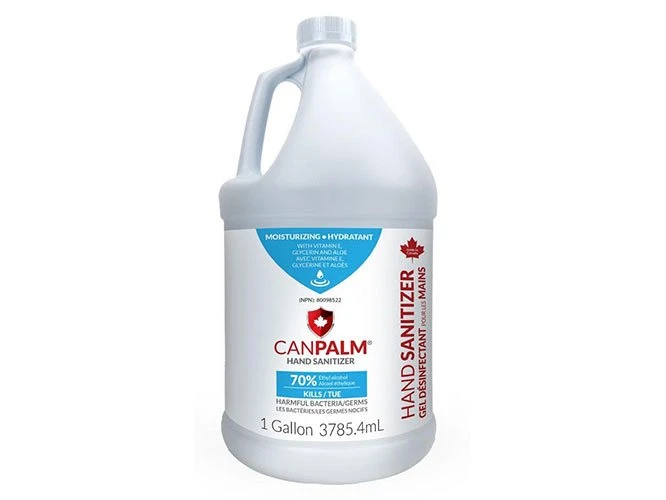 1 Gallon Jugs of Canpalm Hand Sanitizer