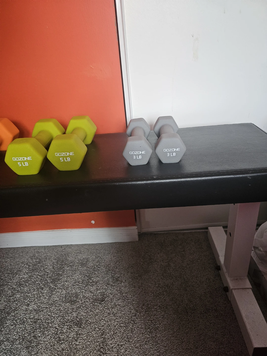 GoZone Dumbbell Set with Bench - photo 4