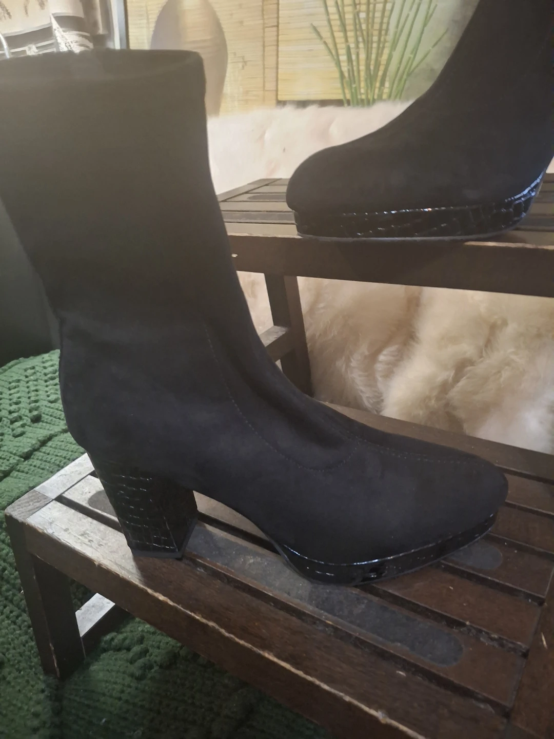 Ladies platform ankle boots - photo 2
