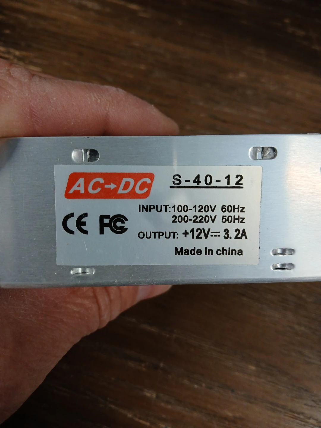 AC-DC S-40-12 Power Supply - photo 2
