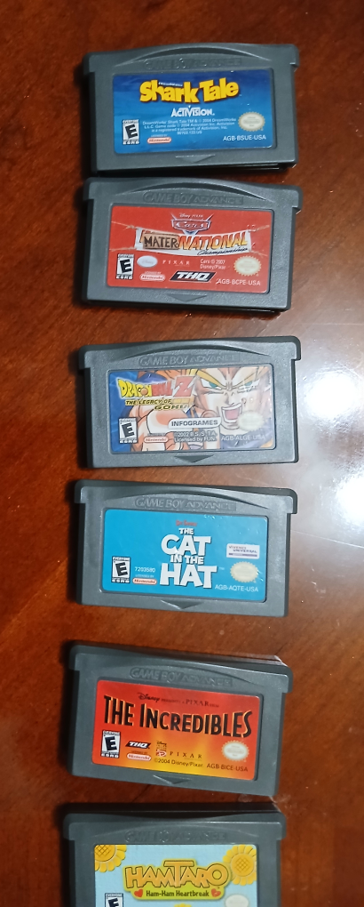 Nintendo Game Boy Advance Game Cartridges Lot