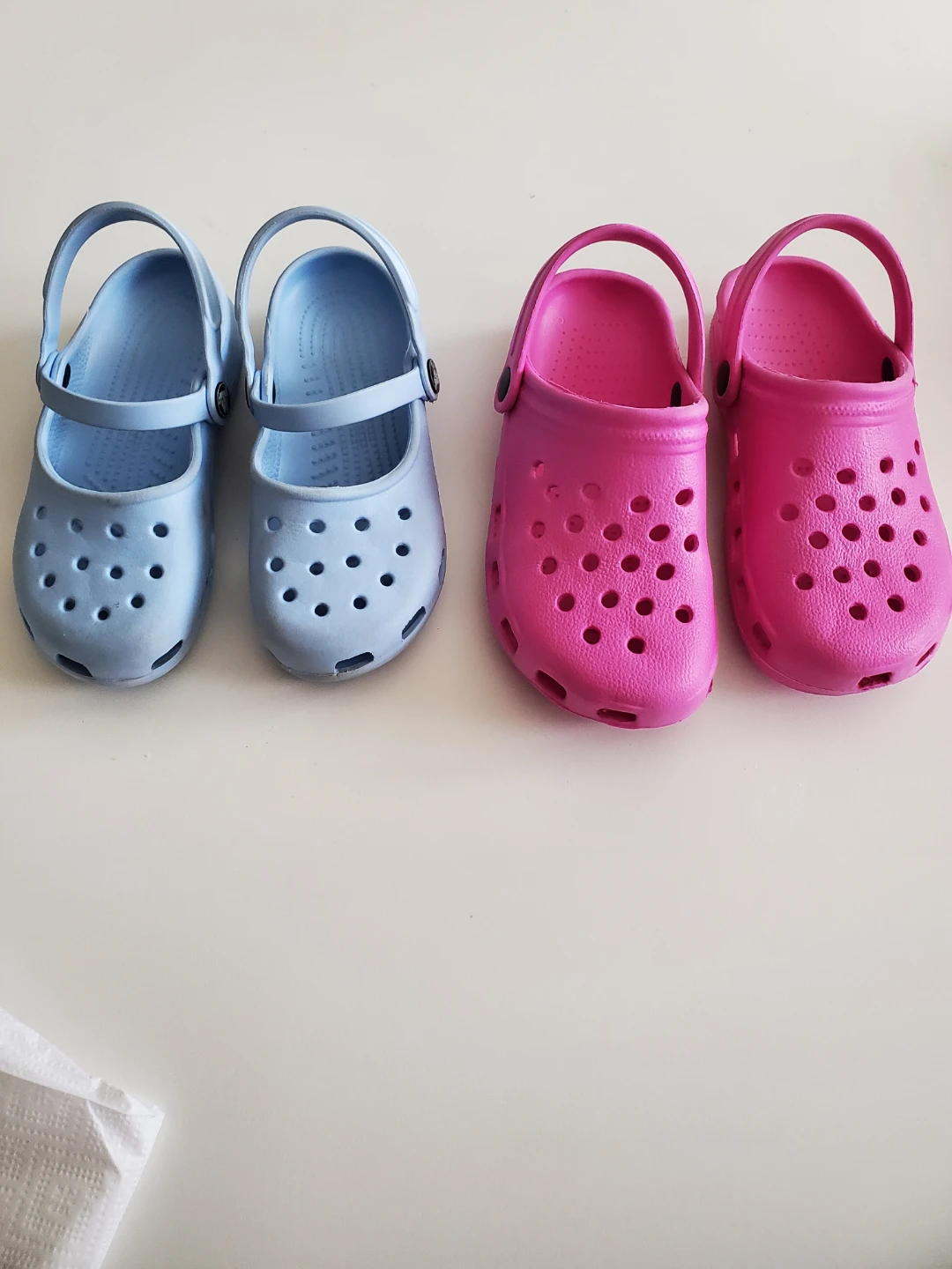 🥕Crocs Kids Size 13  & Size 34 - Pink & Blue