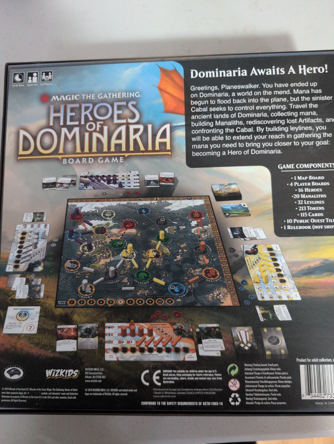 Magic The Gathering Heroes of Dominaria Board Game - photo 2