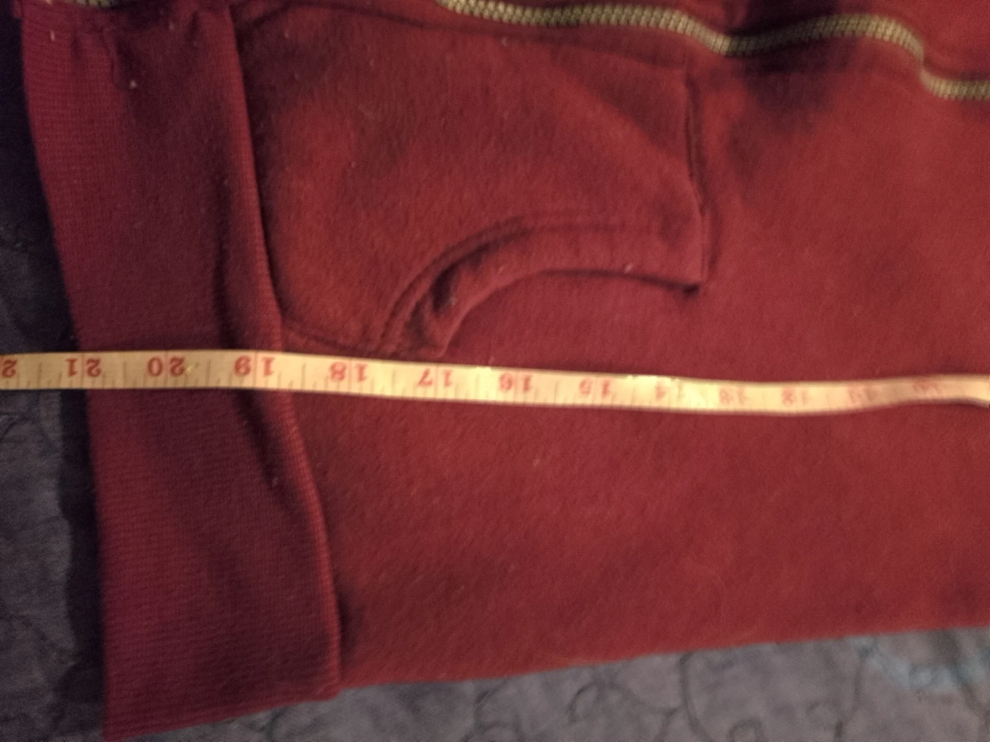 Maroon colour hoodie - photo 4