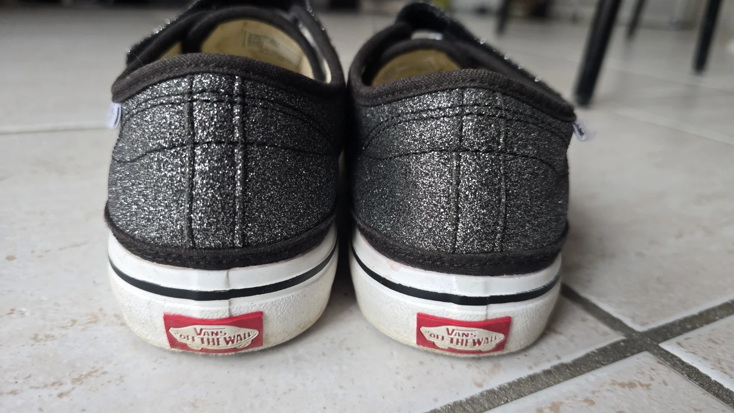 Vans Glittery Sneakers - Kids Size 4Y - photo 4