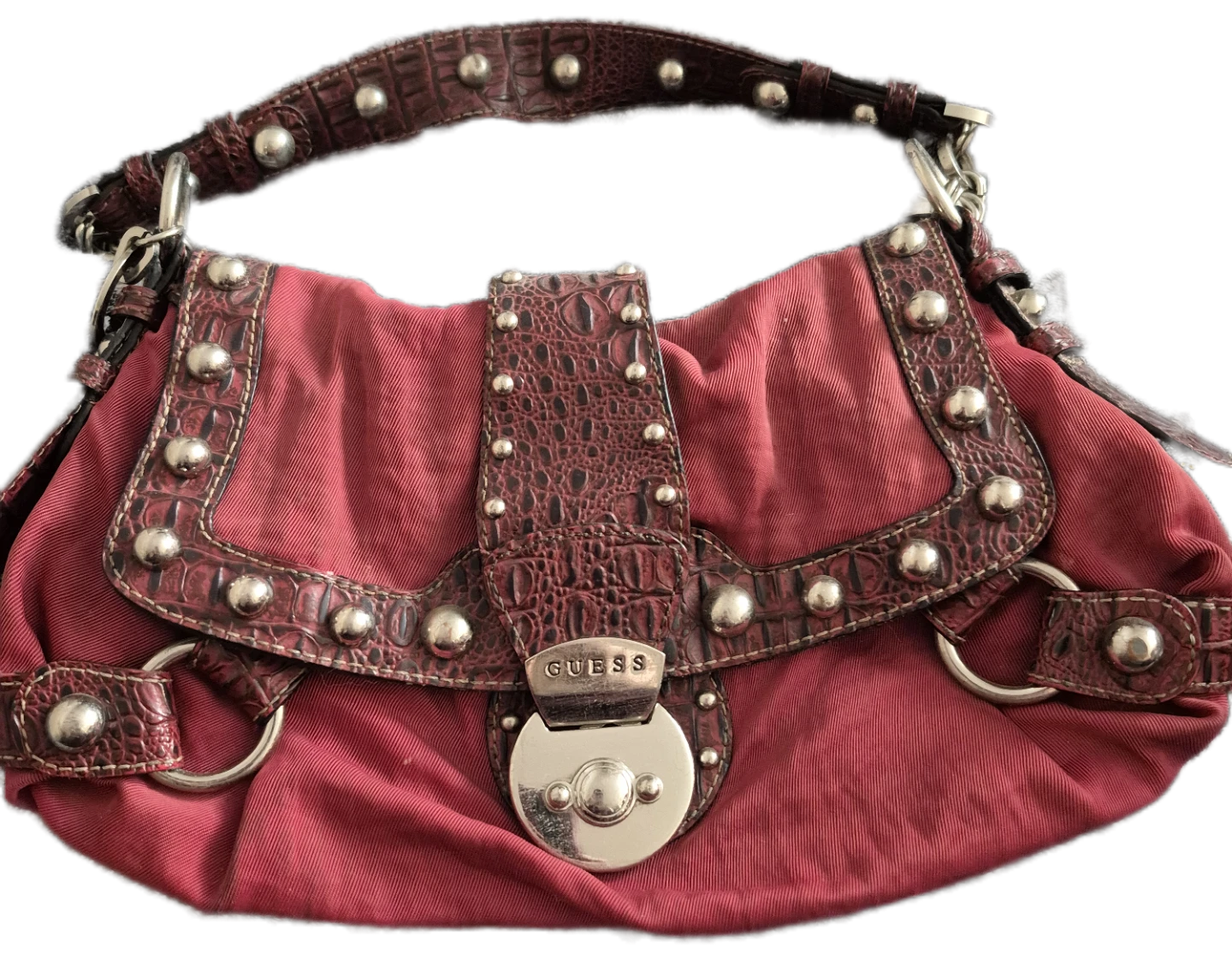 Guess Red Shoulder Bag