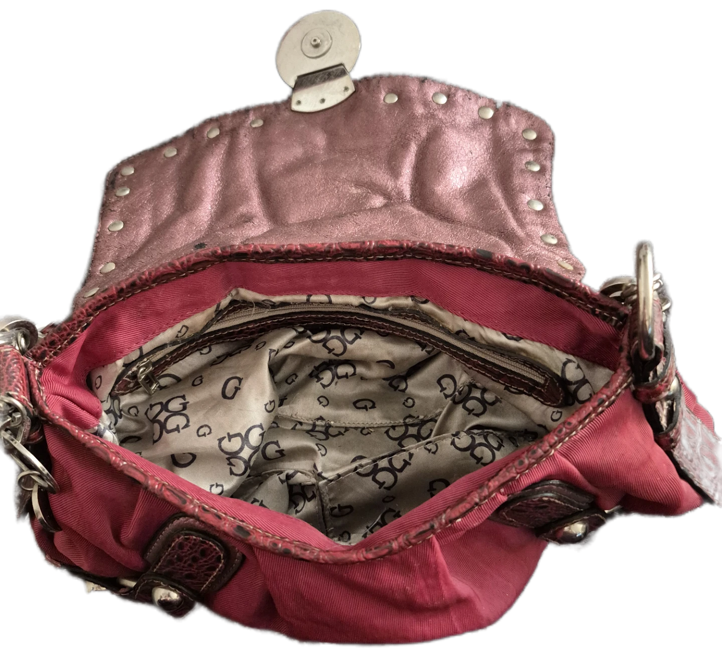 Guess Red Shoulder Bag - photo 2