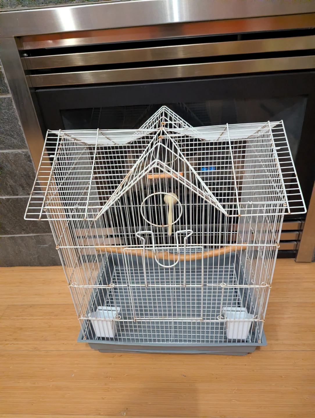White Bird Cage $30 - photo 4