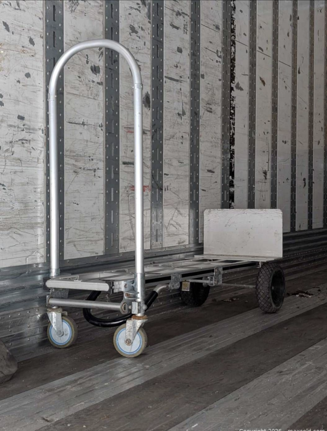 Aluminum Hand Truck Dolly with Convertible Wheels - photo 3