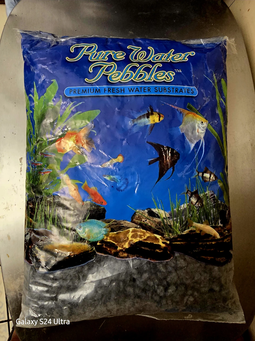 Pure Water Pebbles River Jack Fresh Substrate 5 Lbs Black Frost - photo 2
