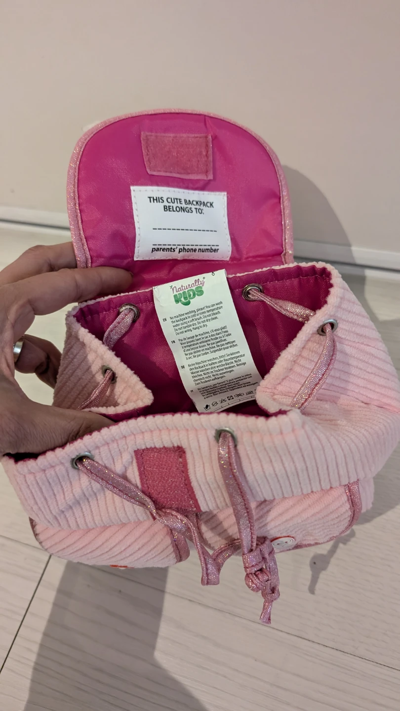 Pink Dinosaur Backpack for 2-6 yrs old - photo 3