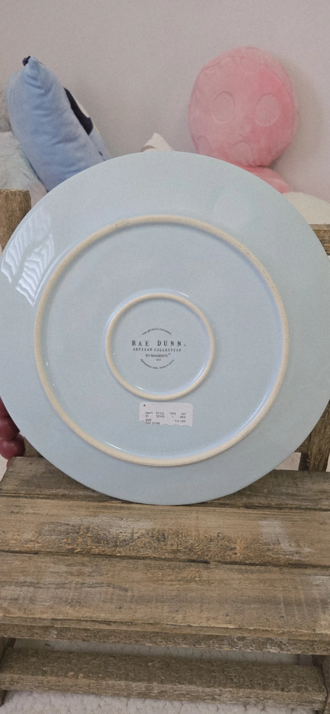 Rae Dunn "Love My Peeps" Platter. 11" - photo 5