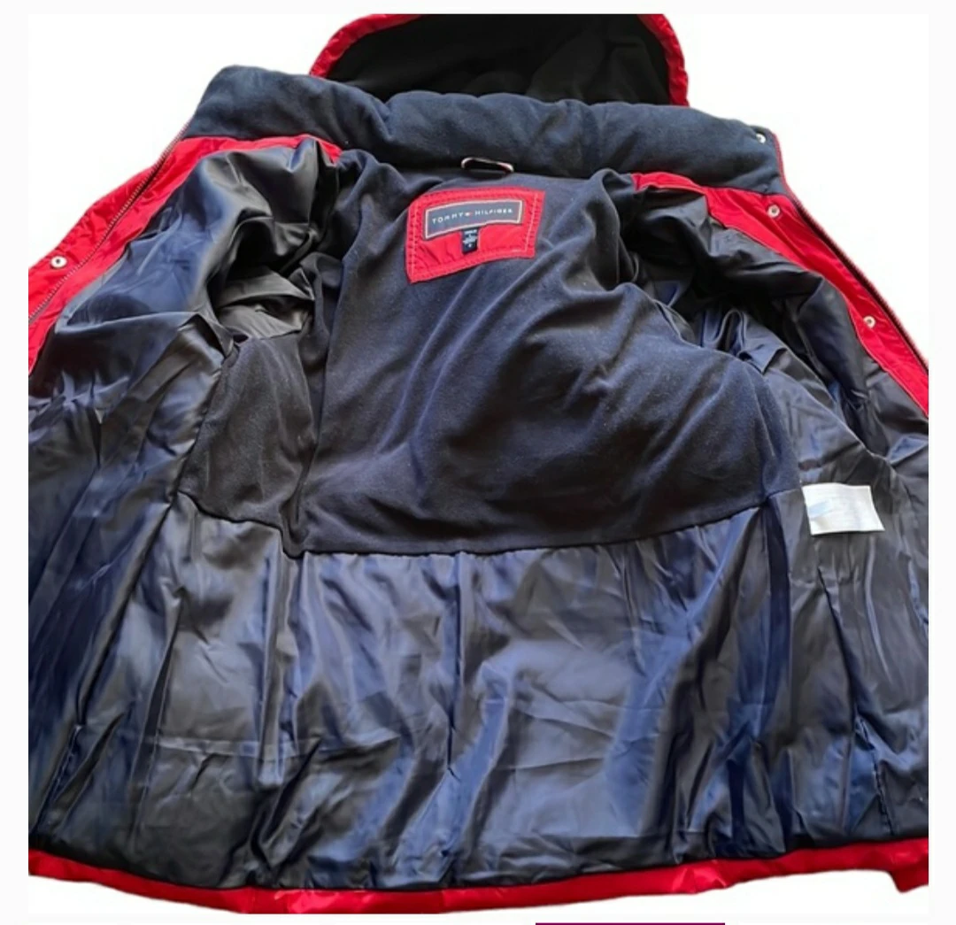Brand new Tommy Hilfiger Women's Puffer Red Jacket - photo 3