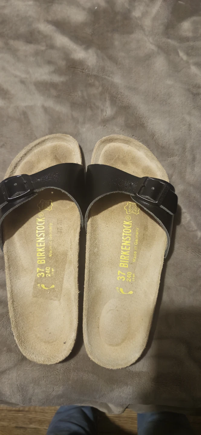 Birkenstock Black Sandals Size 37
