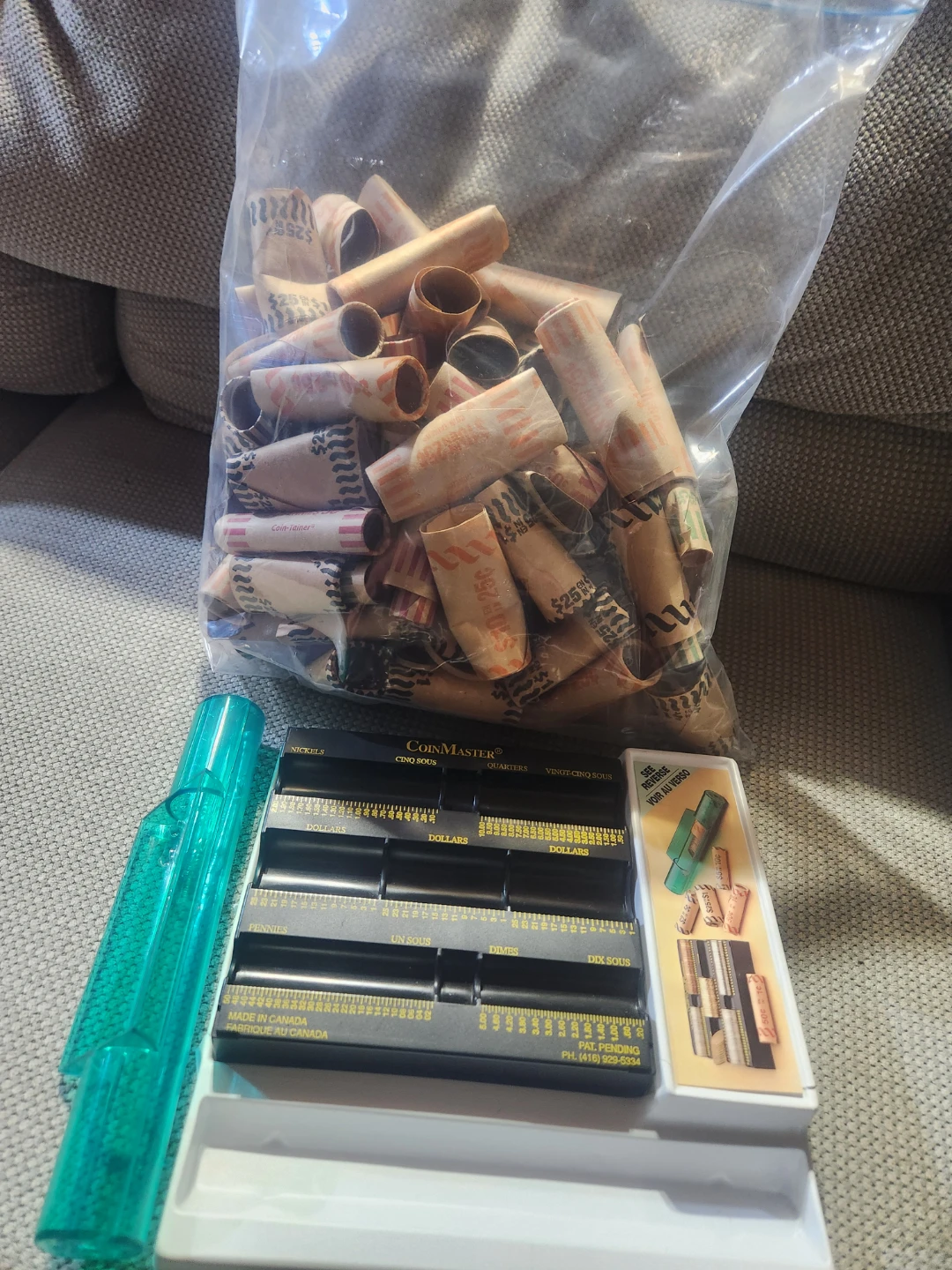Coin Rolling Tubes & Sorter Accessories