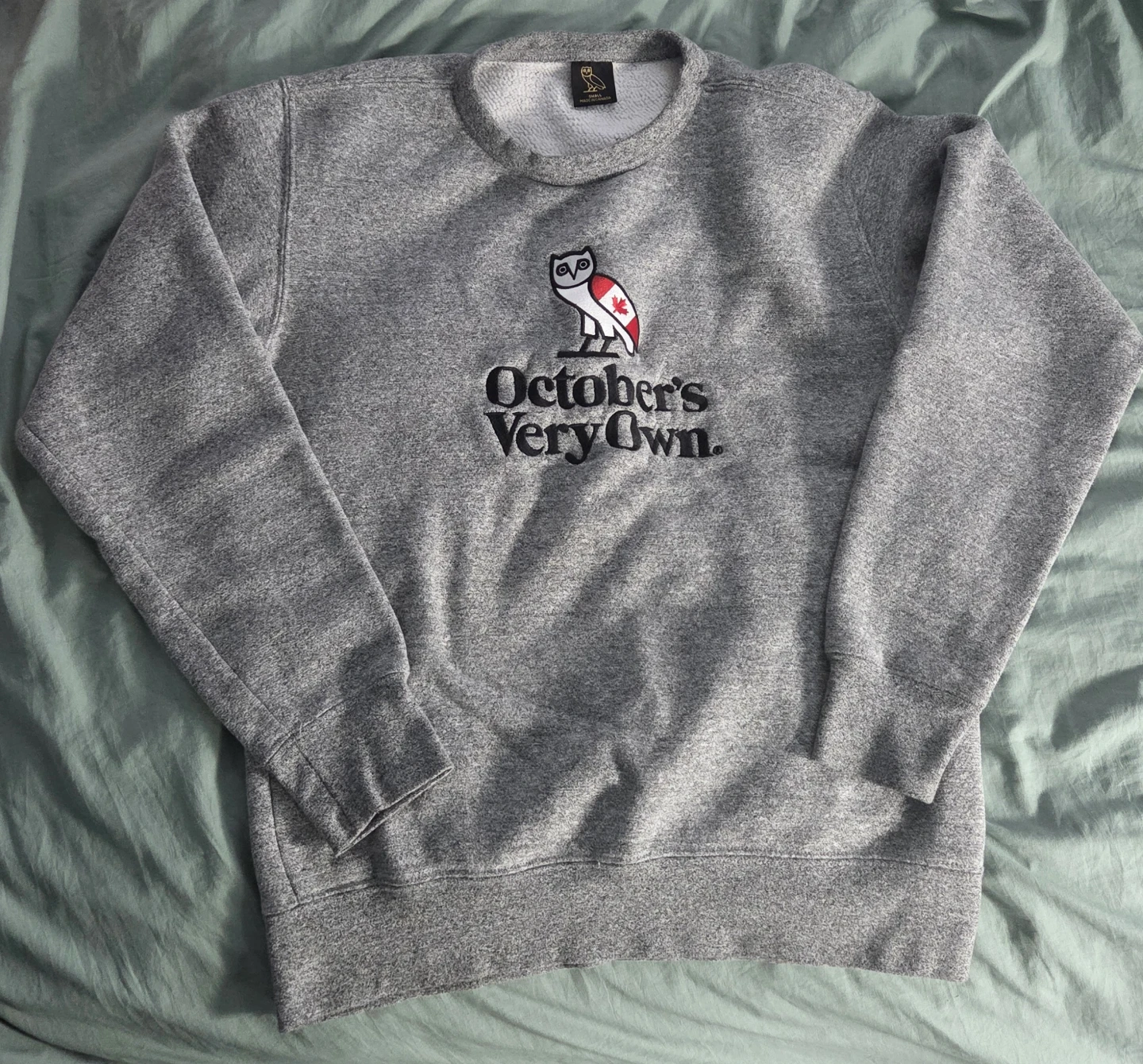 October's Very Own OVO Crewneck Sweatshirt Grey Small - photo 2