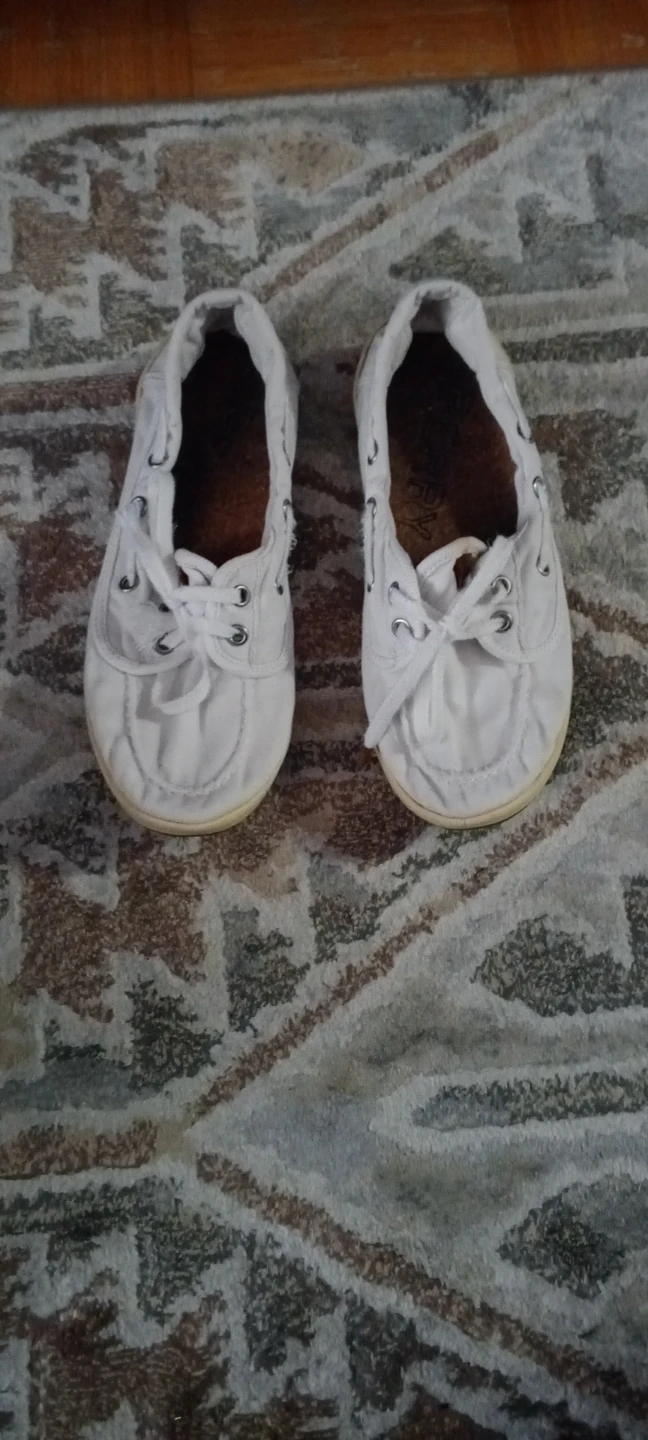 Sperry Women's 7 M Canvas Upper Sneakers