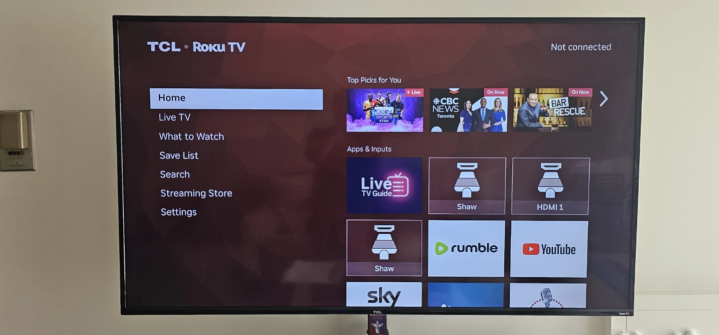 TCL 65" Roku TV 4K HDR - photo 2