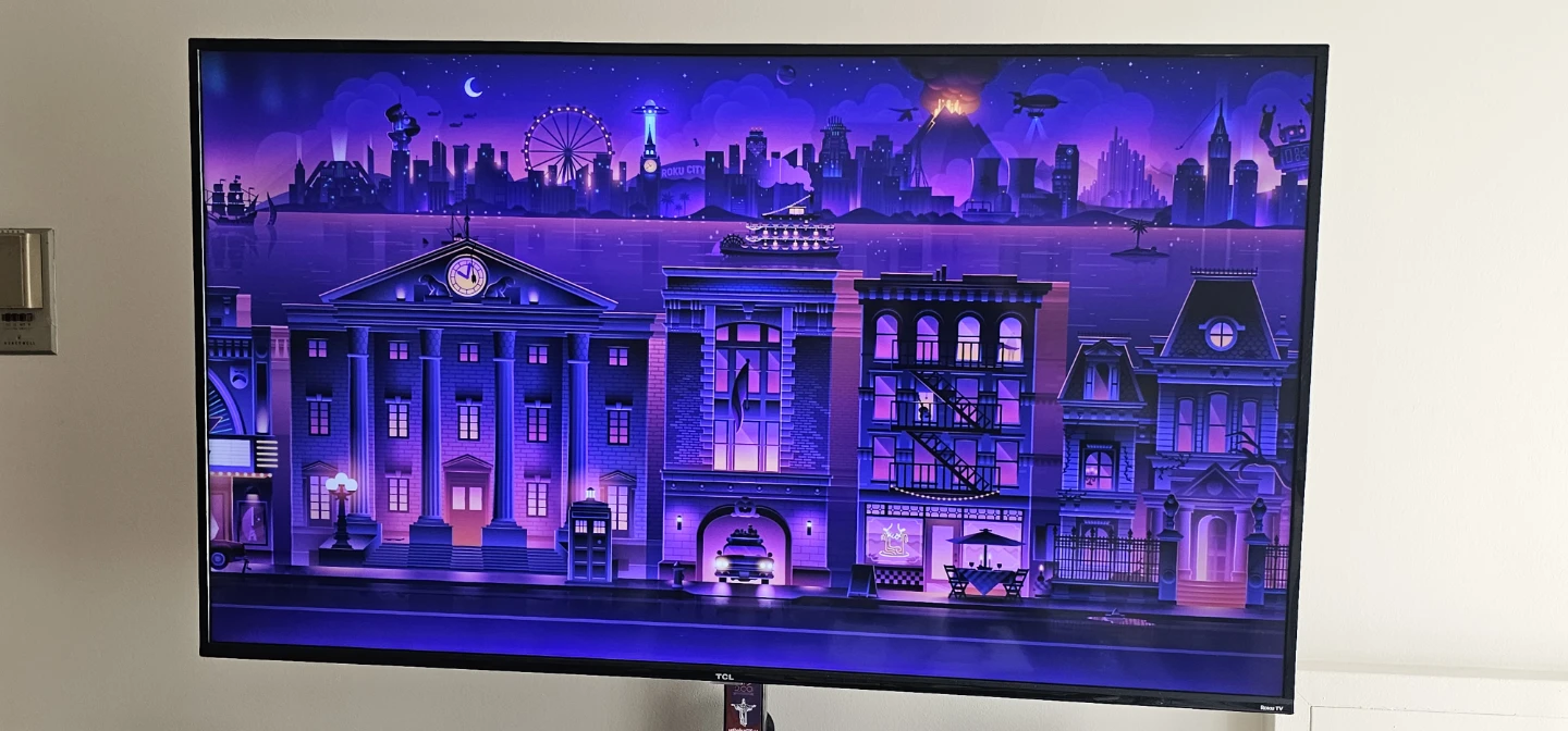 TCL 65" Roku TV 4K HDR - photo 3