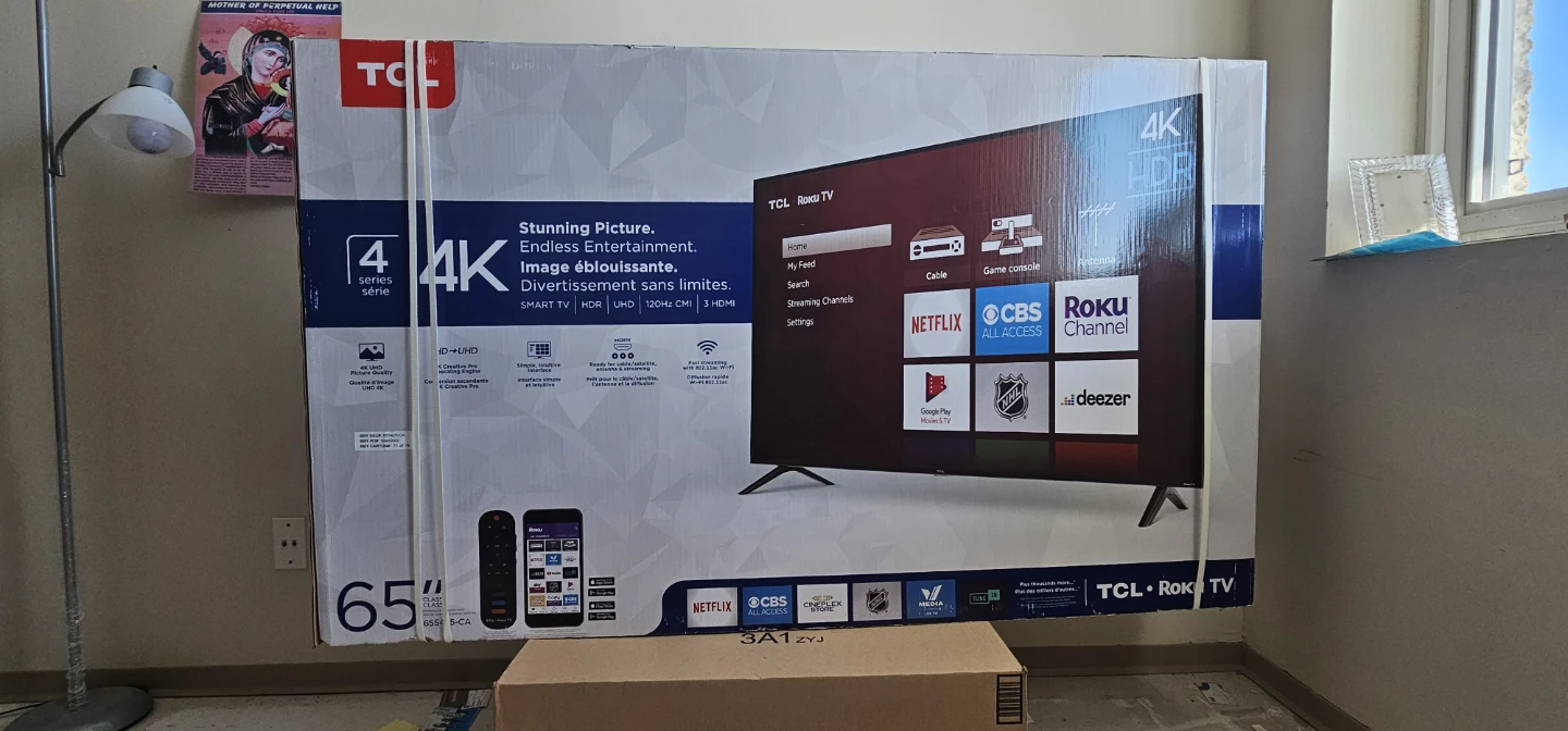 TCL 65" Roku TV 4K HDR - photo 5