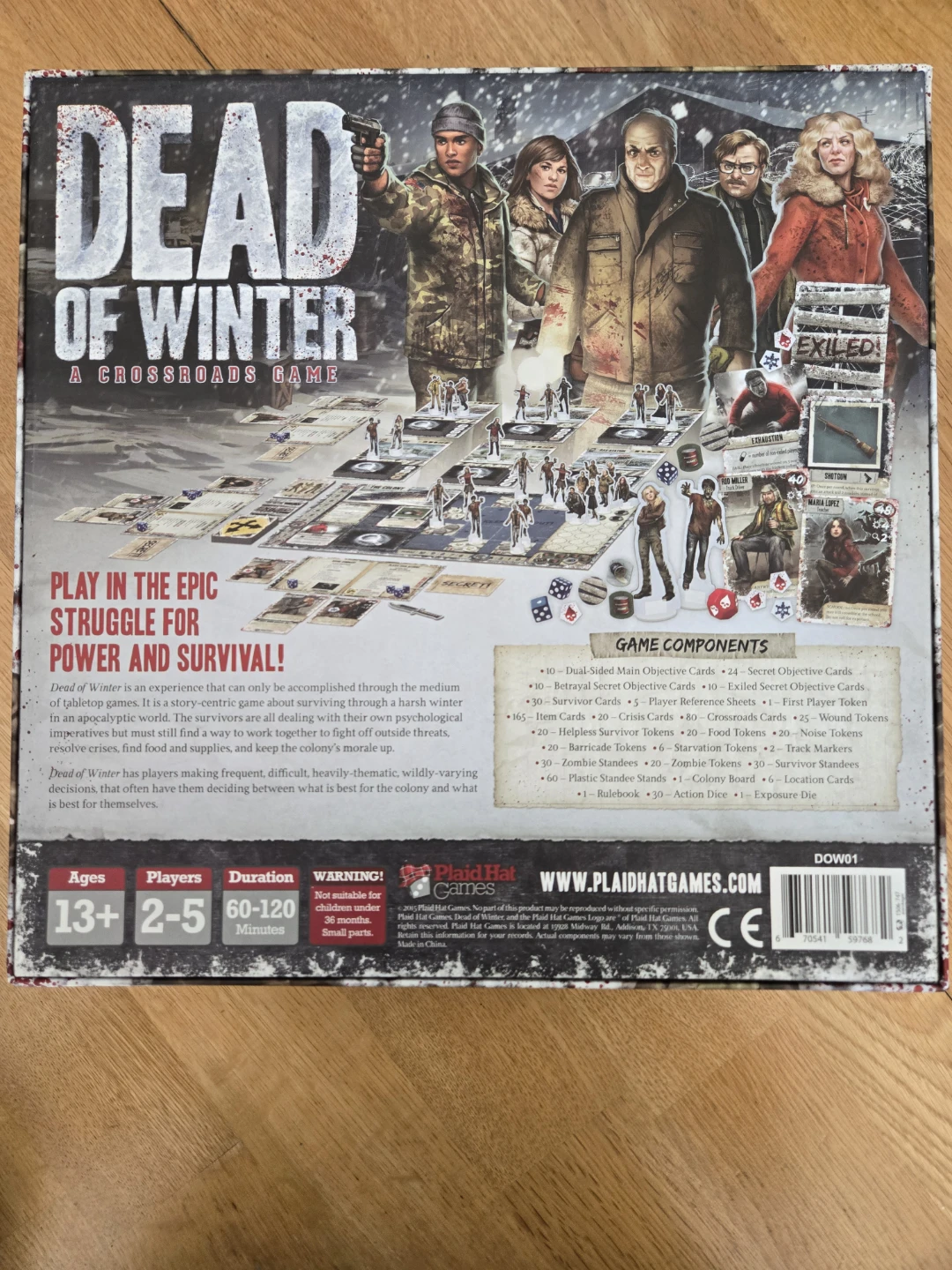 Dead of Winter A Crossroads Game Board Game - photo 2