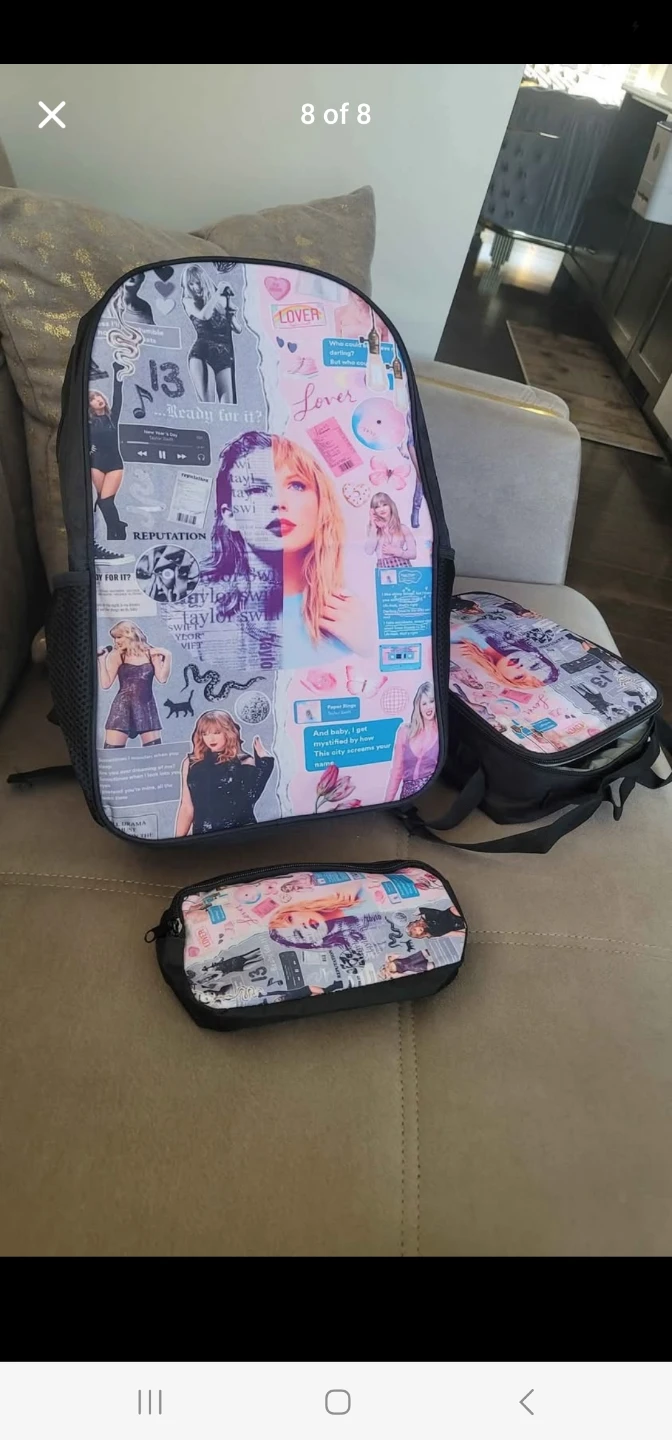 Backpack 3 pieces set (new never used) - photo 4