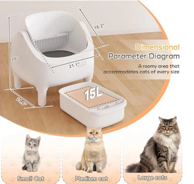 Automatic Self-Cleaning Cat Litter Box - photo 4