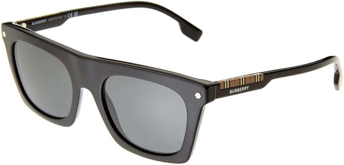 Burberry Sunglasses - Black Acetate Square Frame - photo 3